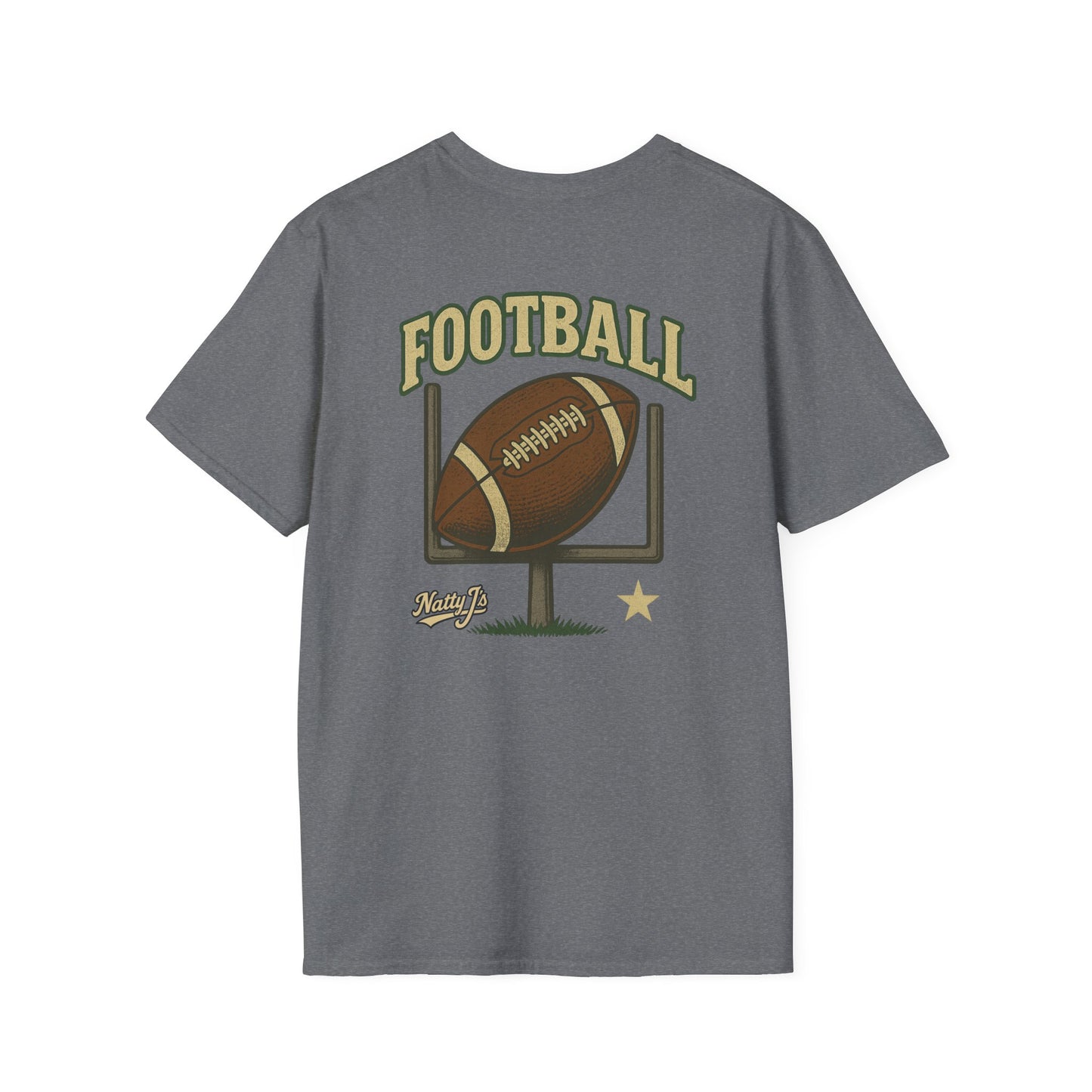 Football Mens Softstyle T-Shirt - Perfect for Game Day and Casual Wear