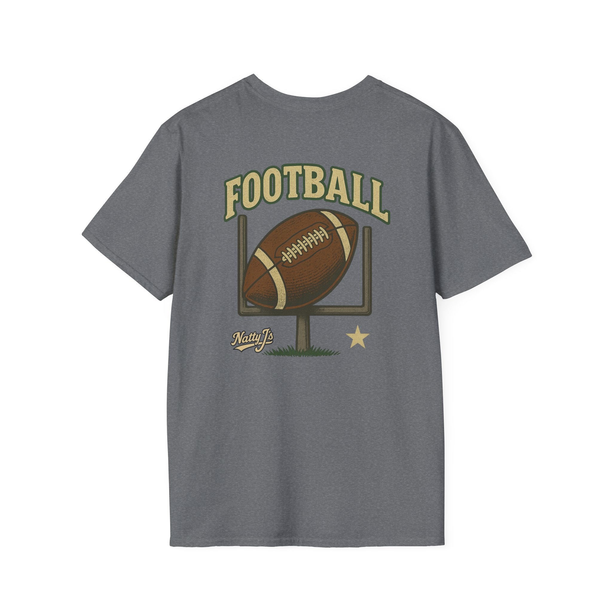 Football Mens Softstyle T-Shirt - Perfect for Game Day and Casual Wear