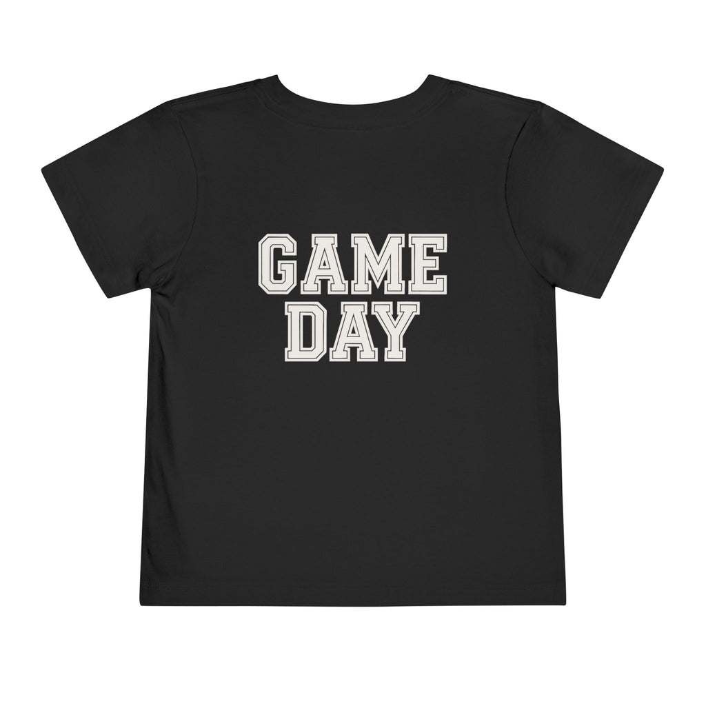 Game Day Toddler Tee - Cute Short Sleeve T-Shirt for Young Fans