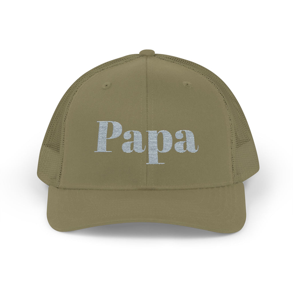 Papa Snapback Trucker Cap - Fun Gift for Dads, Father's Day Hat, Casual Accessories, Family Gatherings, Stylish Headwear