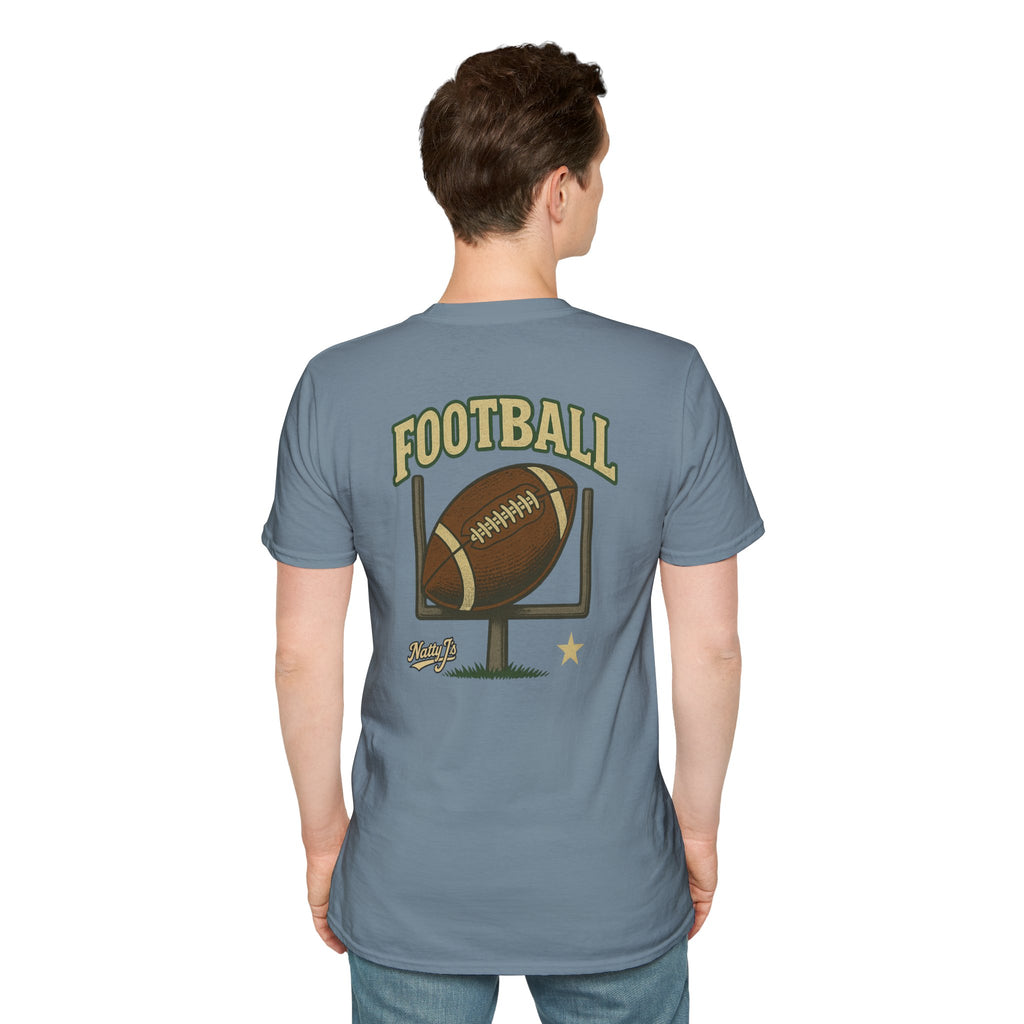 Football Mens Softstyle T-Shirt - Perfect for Game Day and Casual Wear