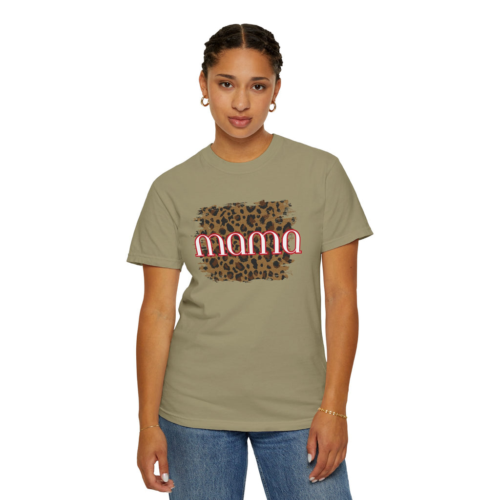 Mama Leopard Print T-Shirt – Trendy Mom Graphic Tee | Natty J’s Boutique Women’s Apparel