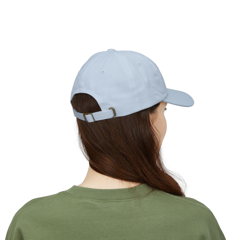 Embroidered Baseball Cap with Bat and Ball Design