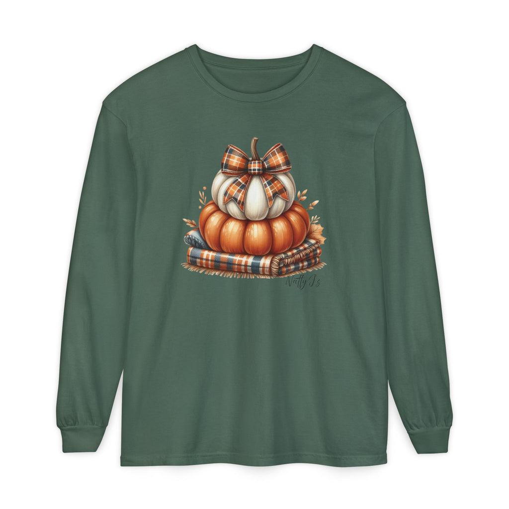 Fall-Inspired Pumpkin Women's Long Sleeve T-Shirt