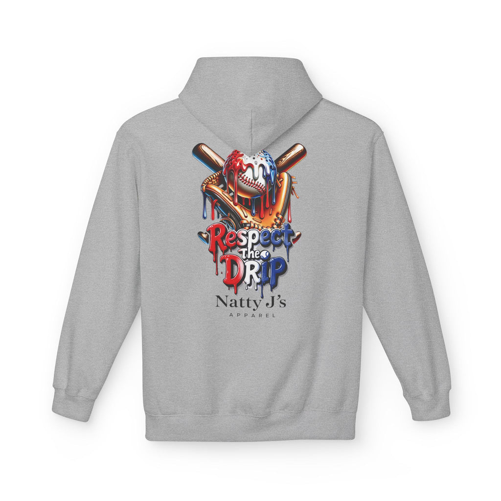 Respect the Drip Baseball Hoodie for Men