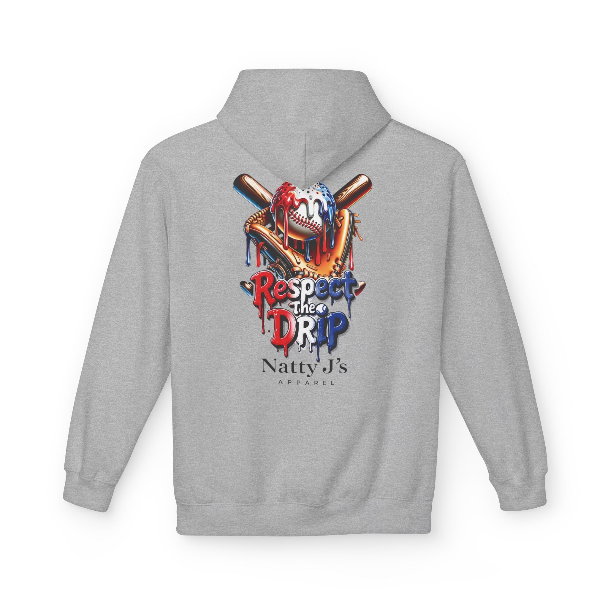 Respect the Drip Baseball Hoodie for Men
