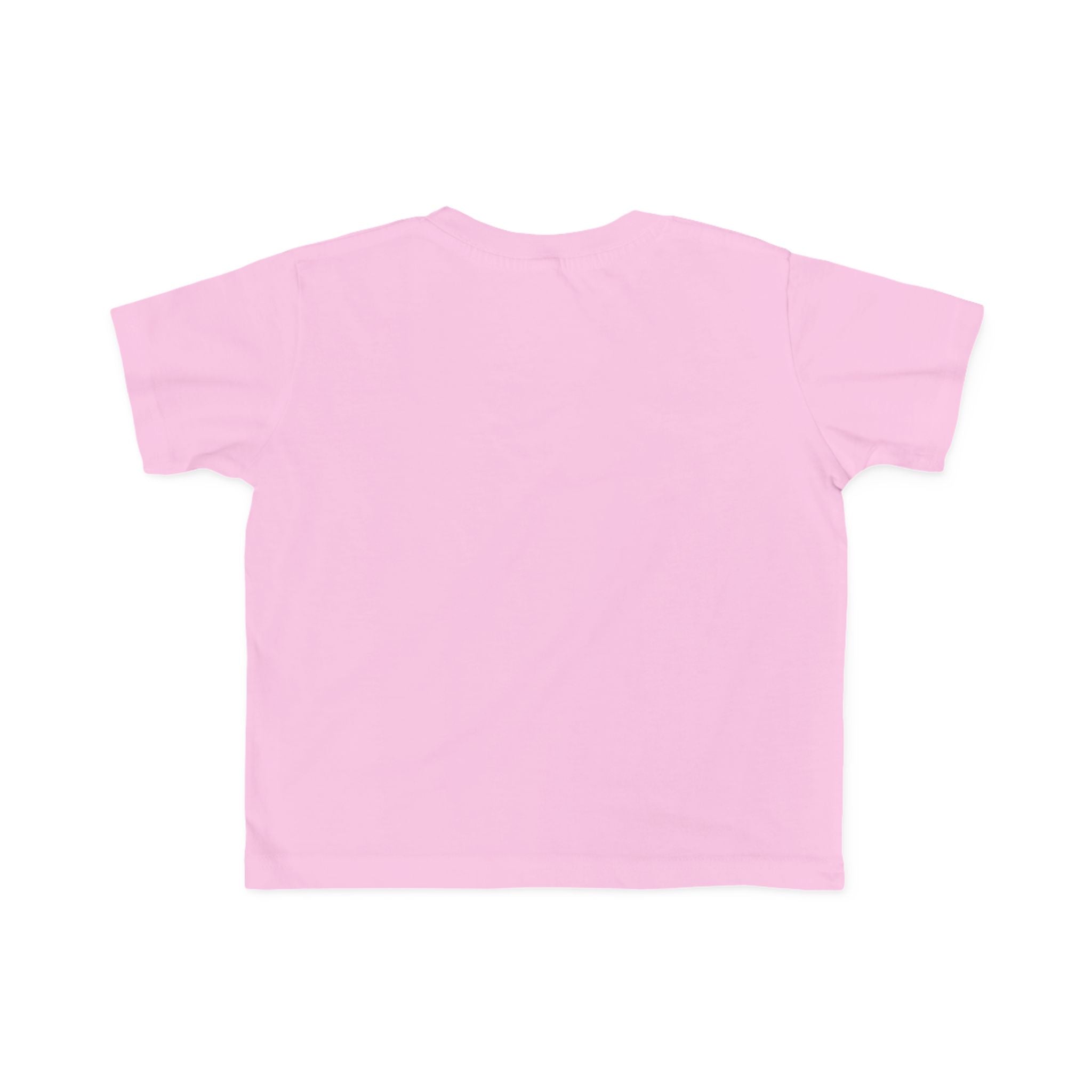 Pink t-shirt on a white background