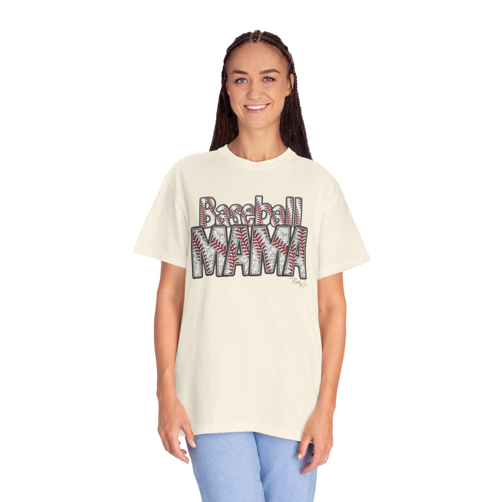 Baseball Mama Shirt for Women – Cute Baseball Mom Graphic Tee | Game Day Baseball Mom T-Shirt