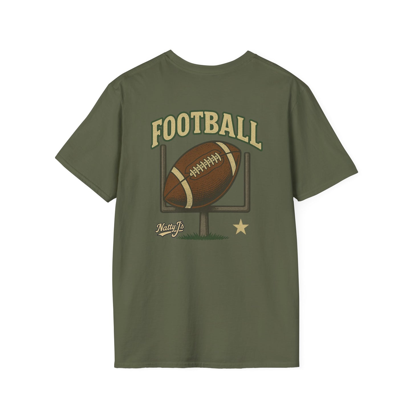 Football Mens Softstyle T-Shirt - Perfect for Game Day and Casual Wear