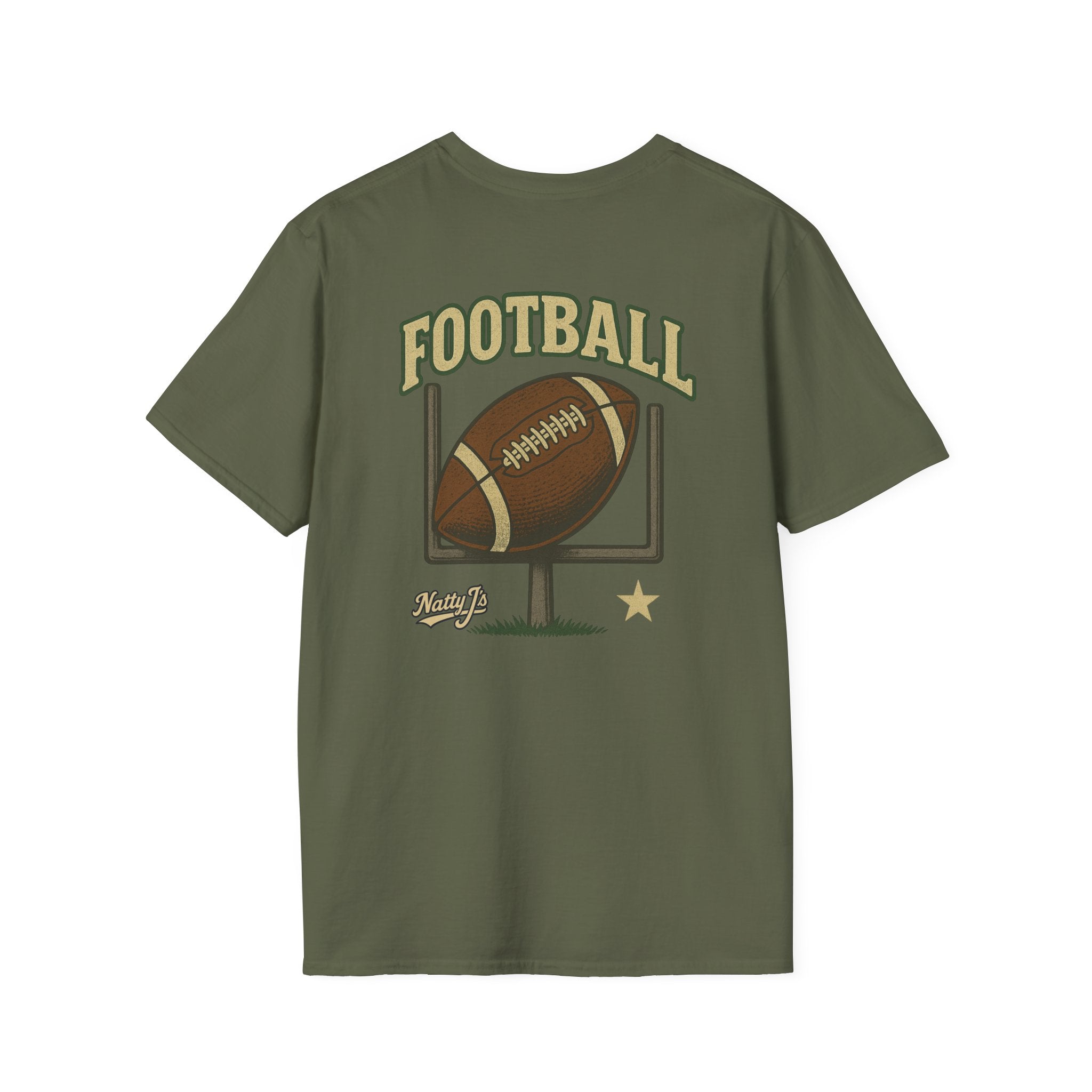 Football Mens Softstyle T-Shirt - Perfect for Game Day and Casual Wear