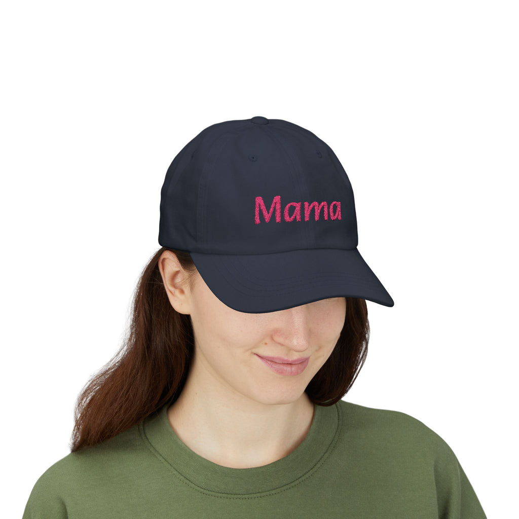 Stylish “Mama” Embroidered Classic Dad Cap | Perfect Gift for Fathers' Day, Casual Outing, Family Gatherings, Trendy Accessory, Unisex Hat