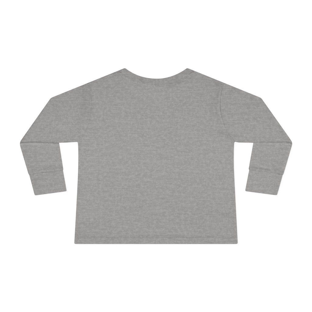 Camo Keeps Me Hidden Long Sleeve Toddler Tee