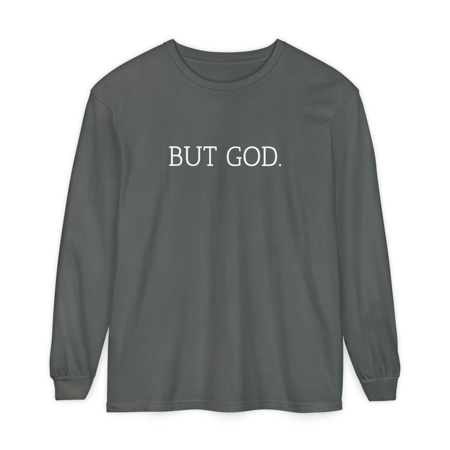 Garment-Dyed Long Sleeve Tee - Faith-Inspired Design, Comfortable Casual Wear, Perfect for Everyday & Gift Giving, Religious Apparel, [...]