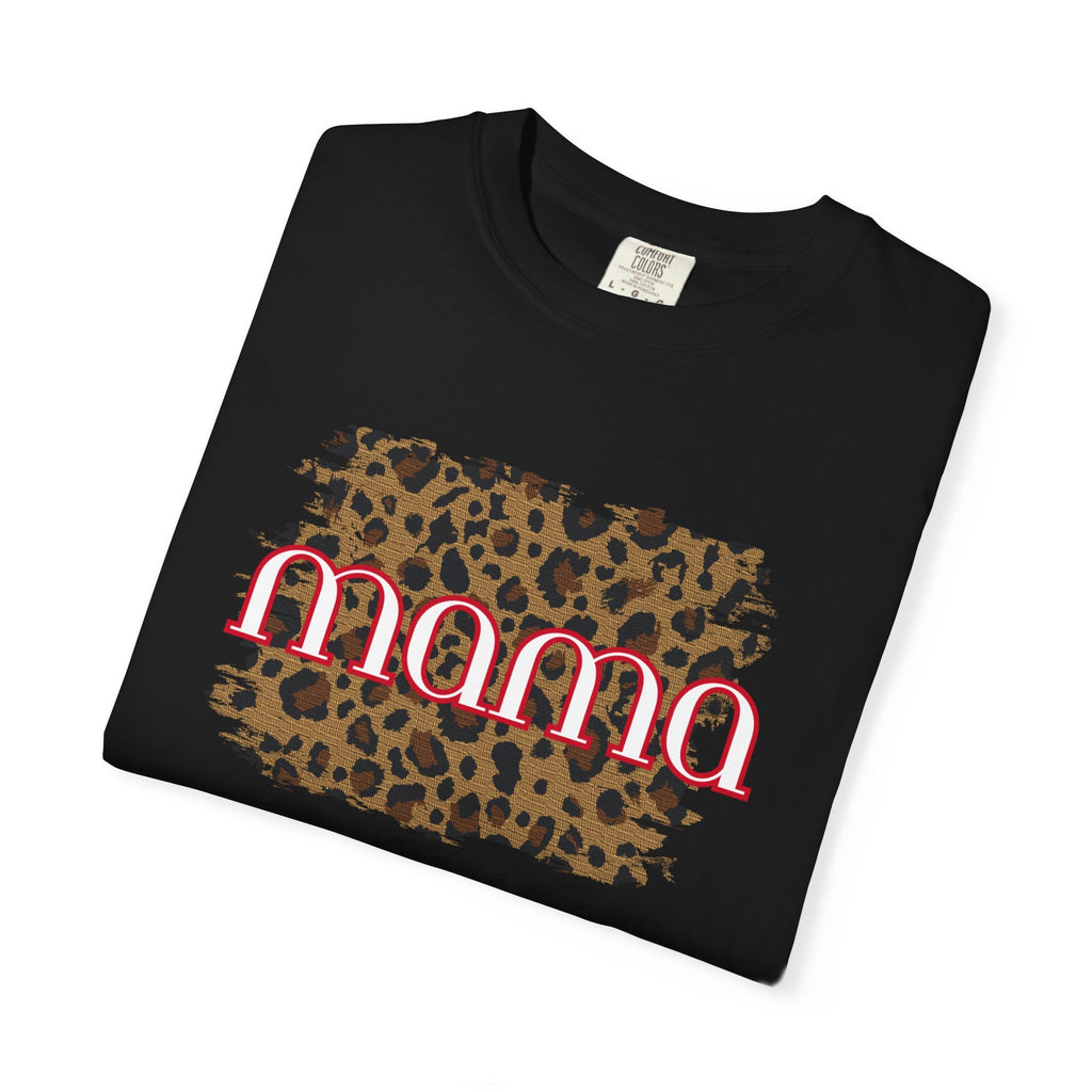 Mama Leopard Print T-Shirt – Trendy Mom Graphic Tee | Natty J’s Boutique Women’s Apparel