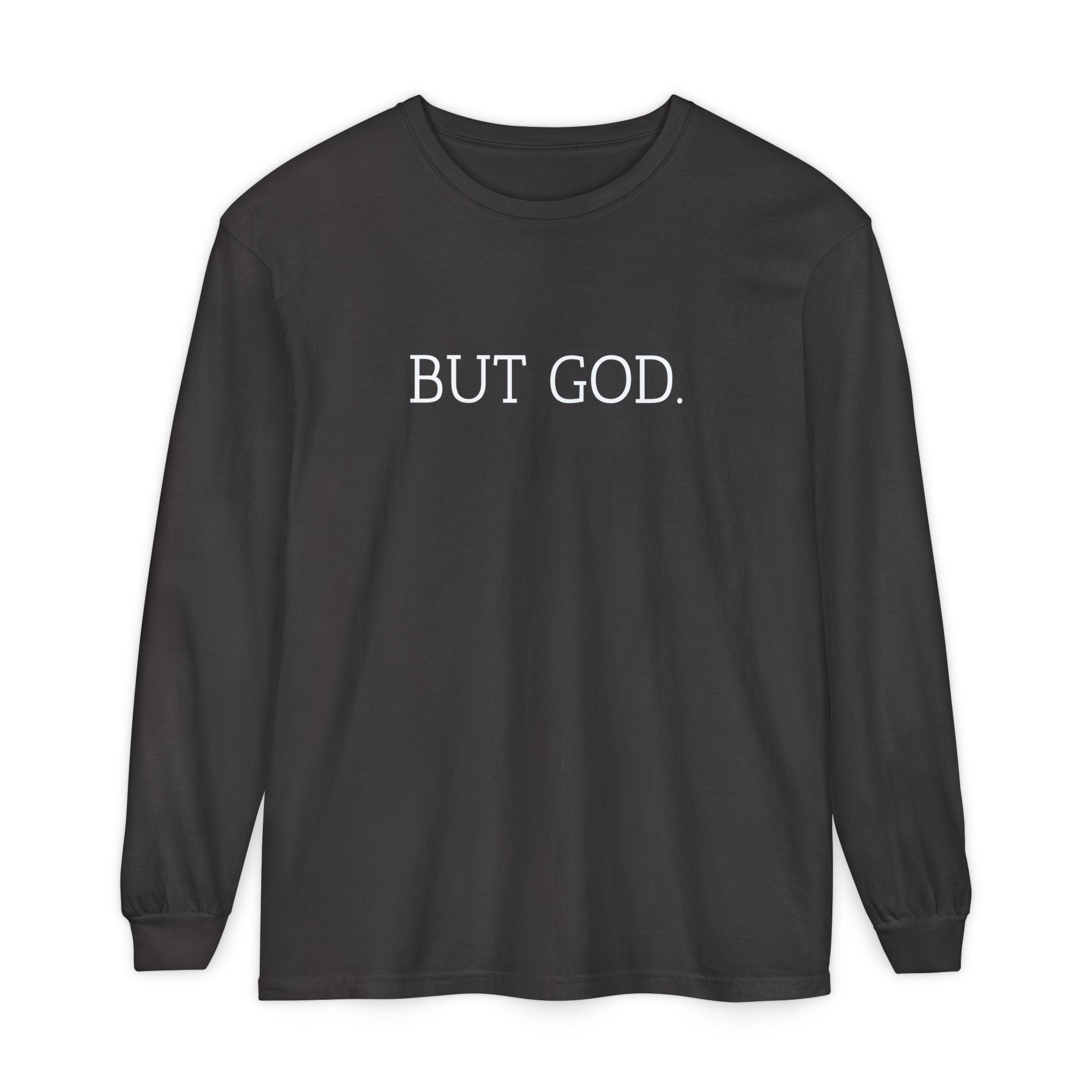 Garment-Dyed Long Sleeve Tee - Faith-Inspired Design, Comfortable Casual Wear, Perfect for Everyday & Gift Giving, Religious Apparel, [...]