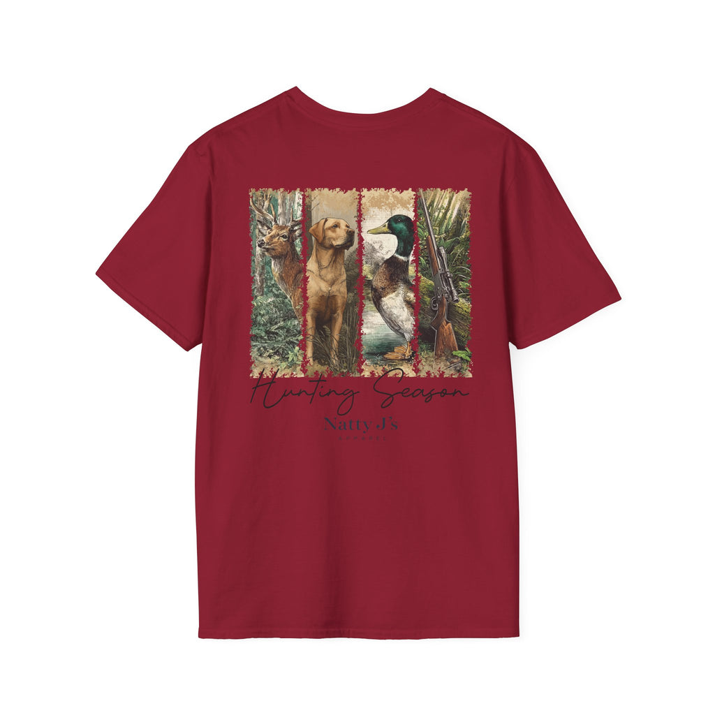 Natty J's Apparel Hunting Season Men's Graphic Tee