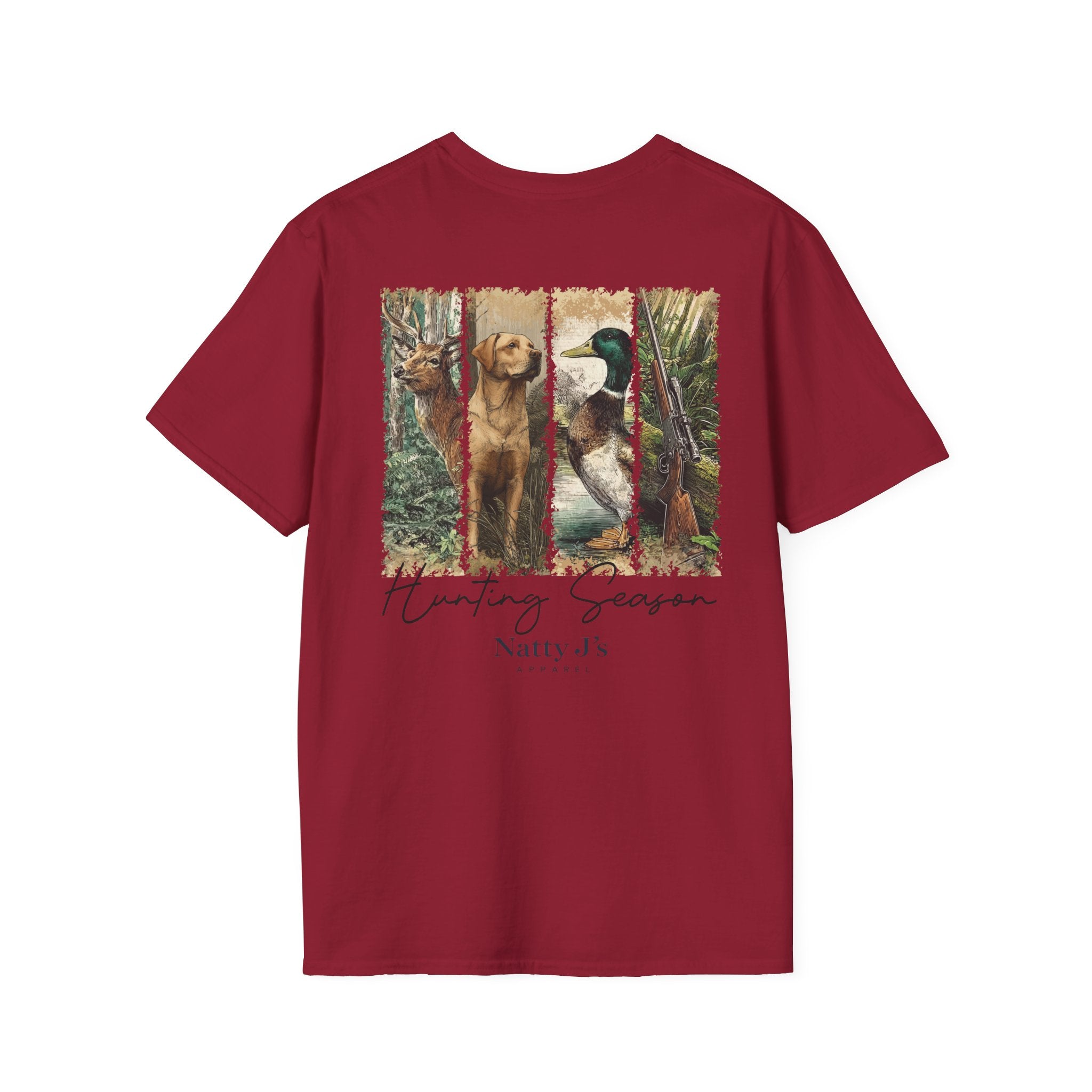 Natty J's Apparel Hunting Season Men's Graphic Tee