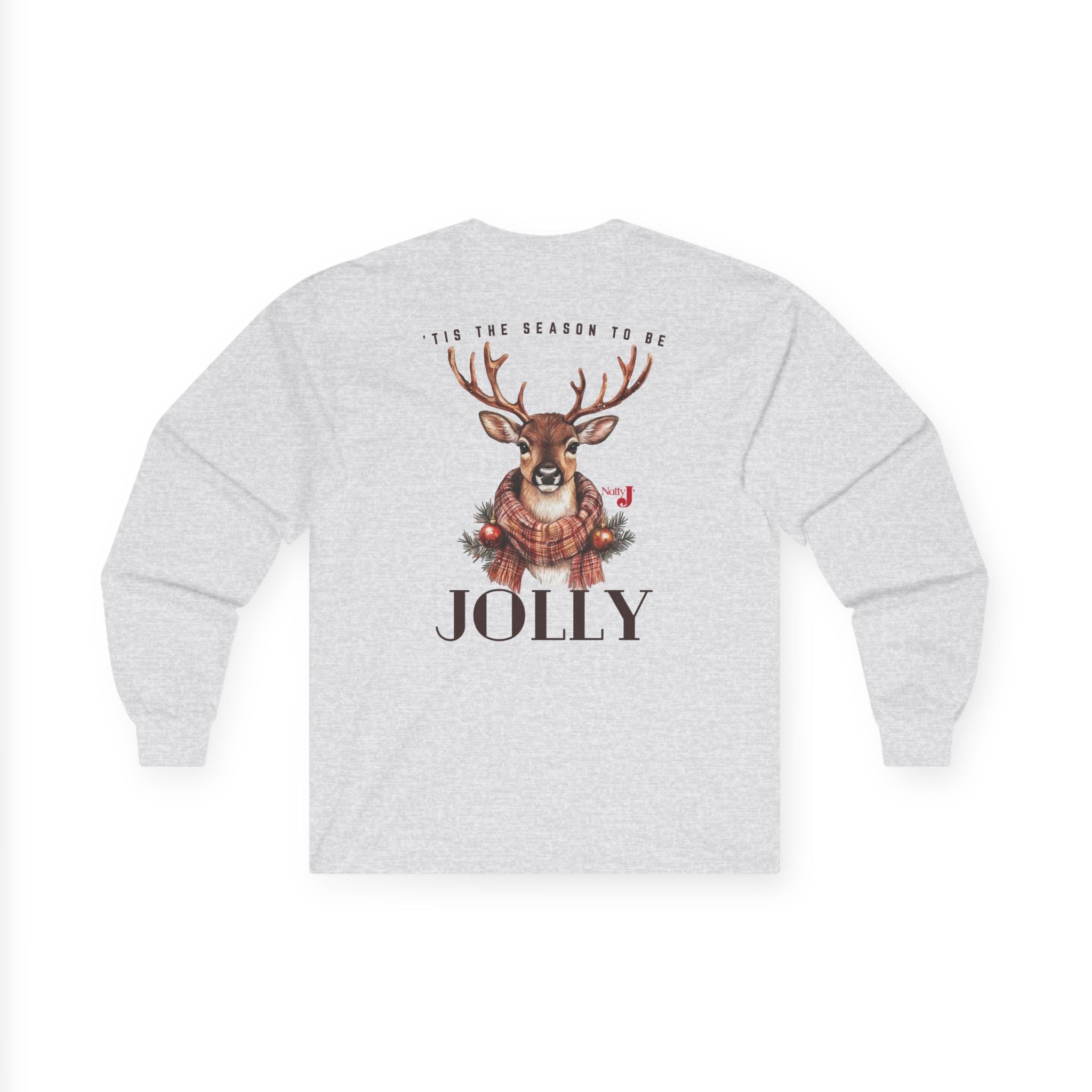 Jolly Reindeer Men's Long Sleeve Tee