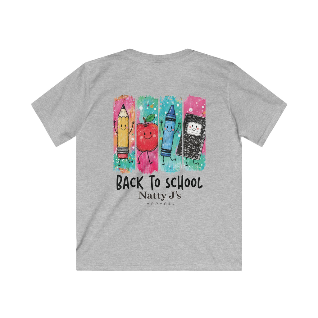 Back to School Kids Short Sleeve T‑Shirt