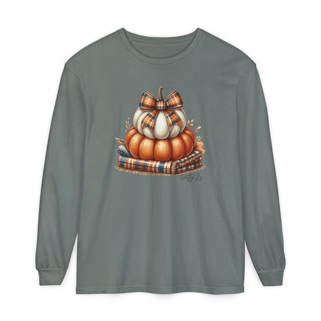 Fall-Inspired Pumpkin Women's Long Sleeve T-Shirt
