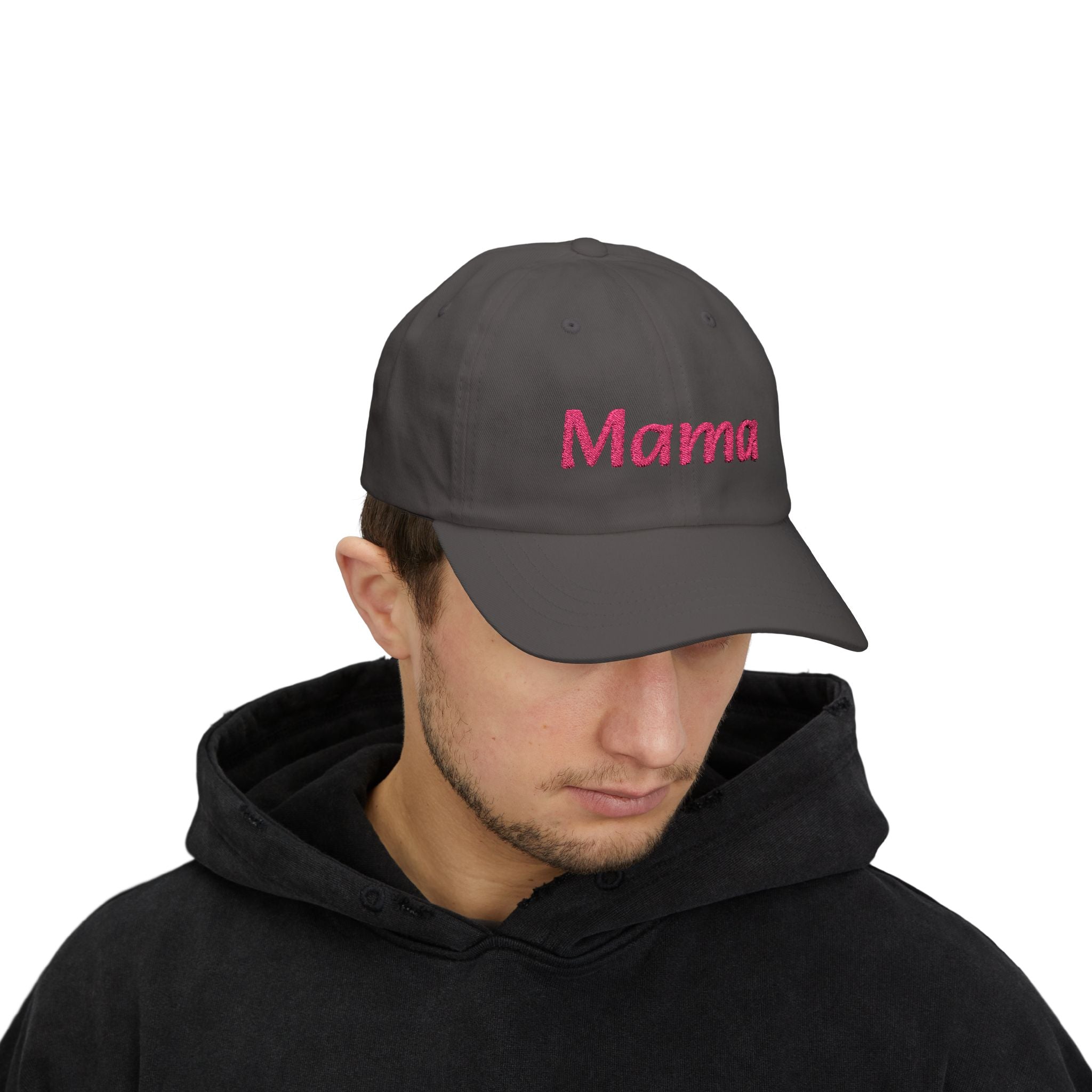 Stylish “Mama” Embroidered Classic Dad Cap | Perfect Gift for Fathers' Day, Casual Outing, Family Gatherings, Trendy Accessory, Unisex Hat