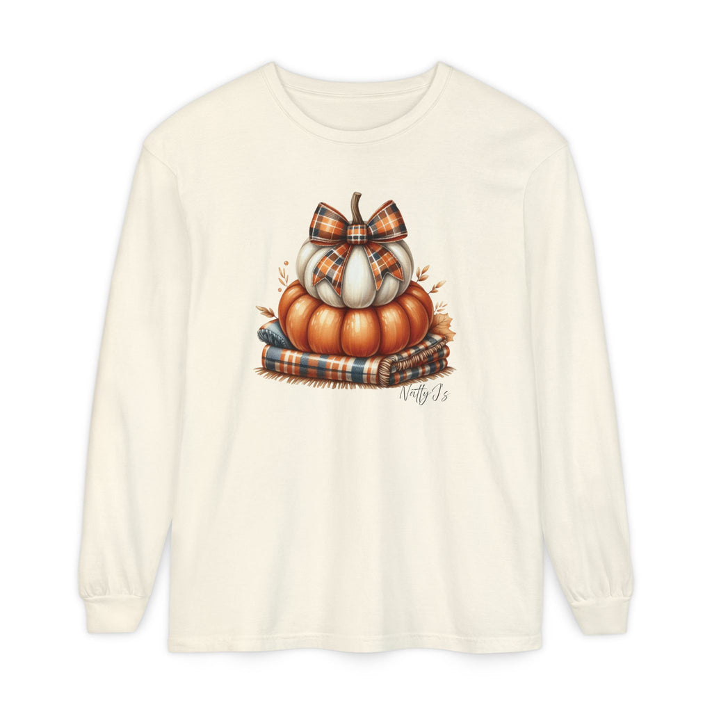Fall-Inspired Pumpkin Women's Long Sleeve T-Shirt