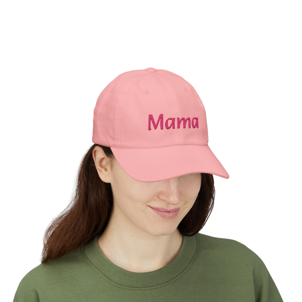 Stylish “Mama” Embroidered Classic Dad Cap | Perfect Gift for Fathers' Day, Casual Outing, Family Gatherings, Trendy Accessory, Unisex Hat