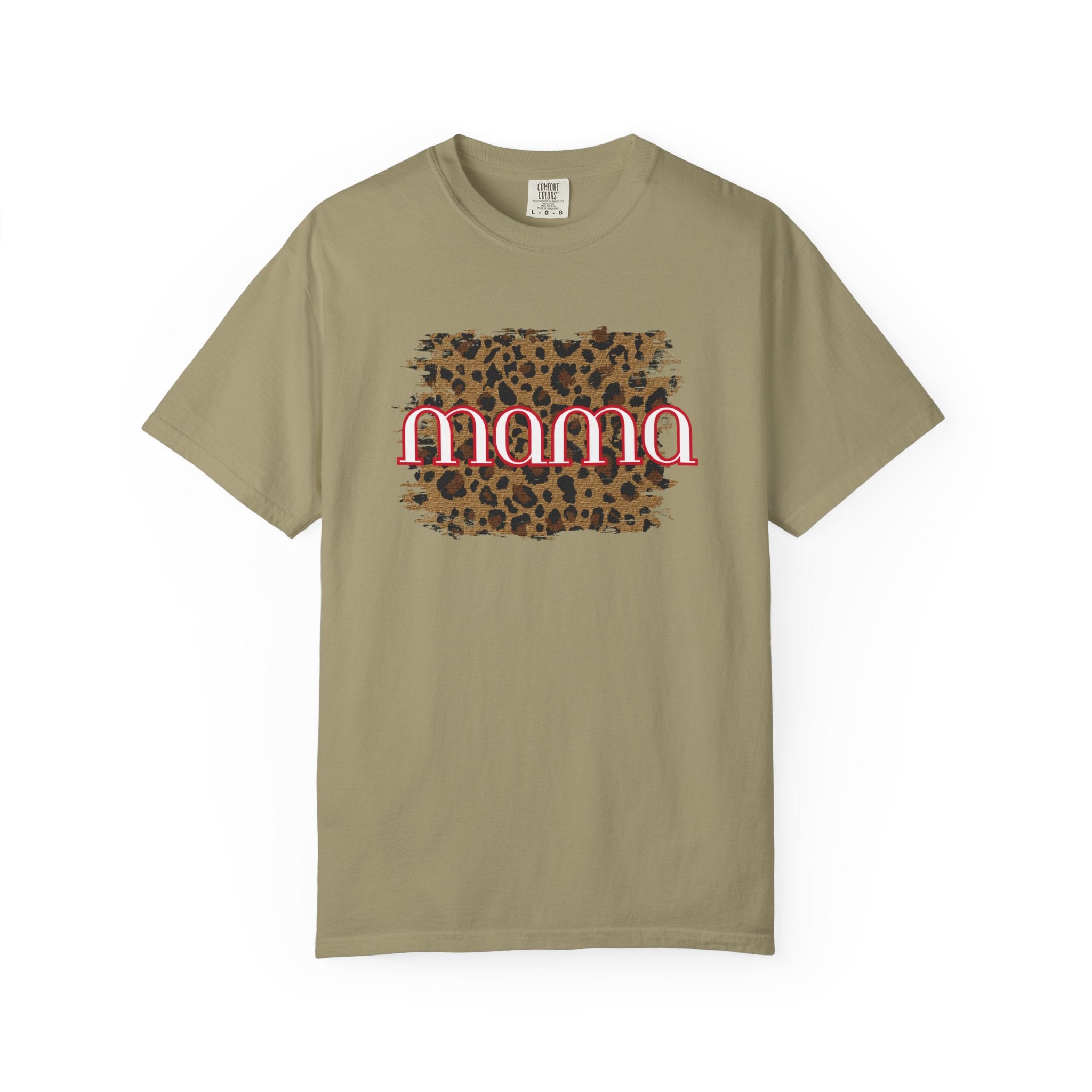 Mama Leopard Print T-Shirt – Trendy Mom Graphic Tee | Natty J’s Boutique Women’s Apparel