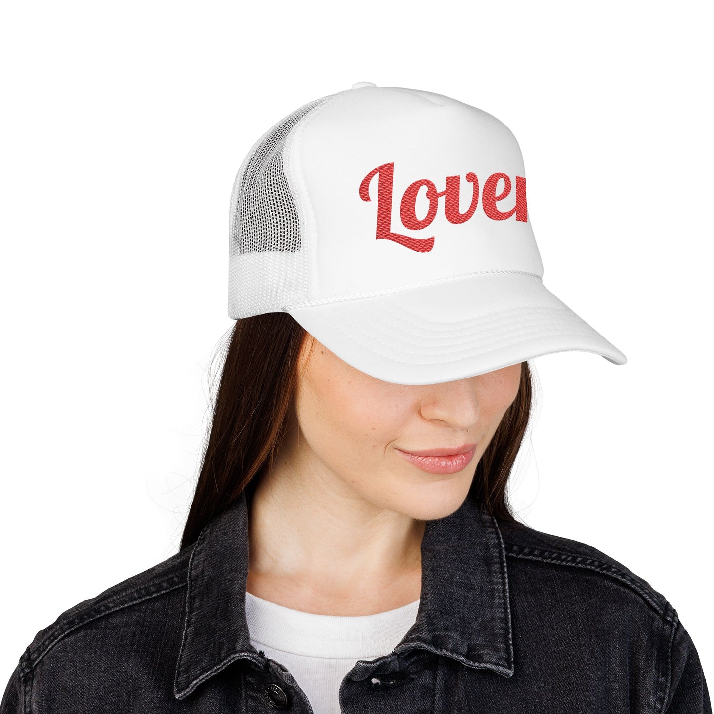 Lover Embroidered Trucker Hat