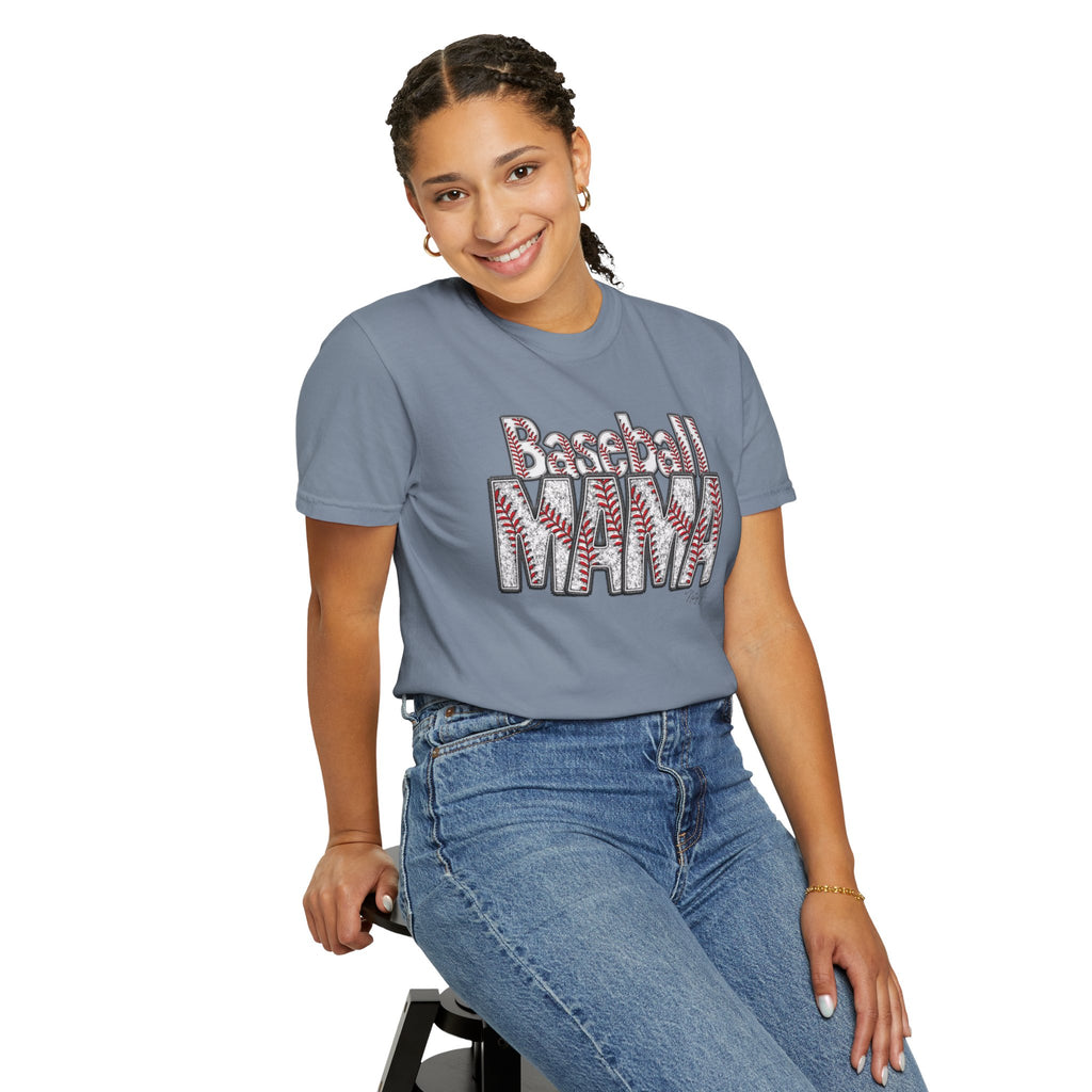 Baseball Mama Shirt for Women – Cute Baseball Mom Graphic Tee | Game Day Baseball Mom T-Shirt