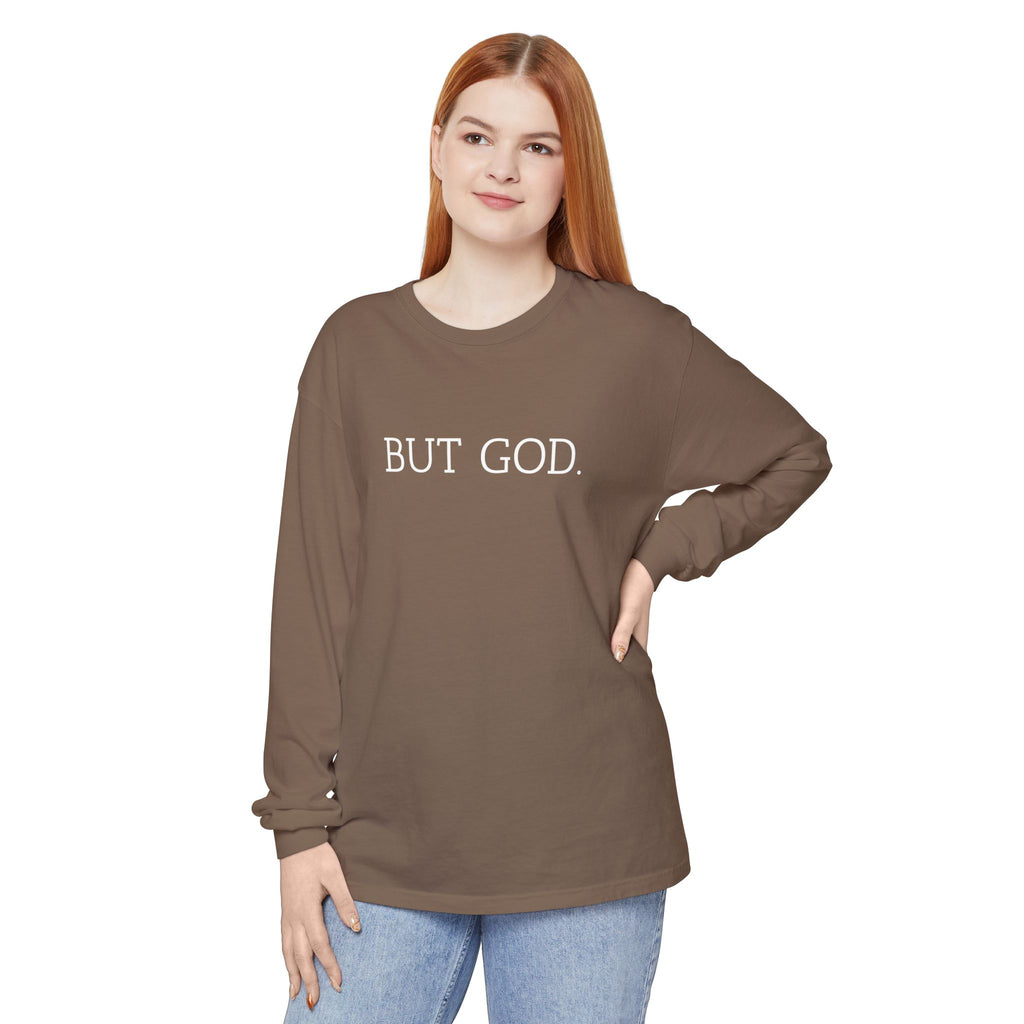 Garment-Dyed Long Sleeve Tee - Faith-Inspired Design, Comfortable Casual Wear, Perfect for Everyday & Gift Giving, Religious Apparel, [...]