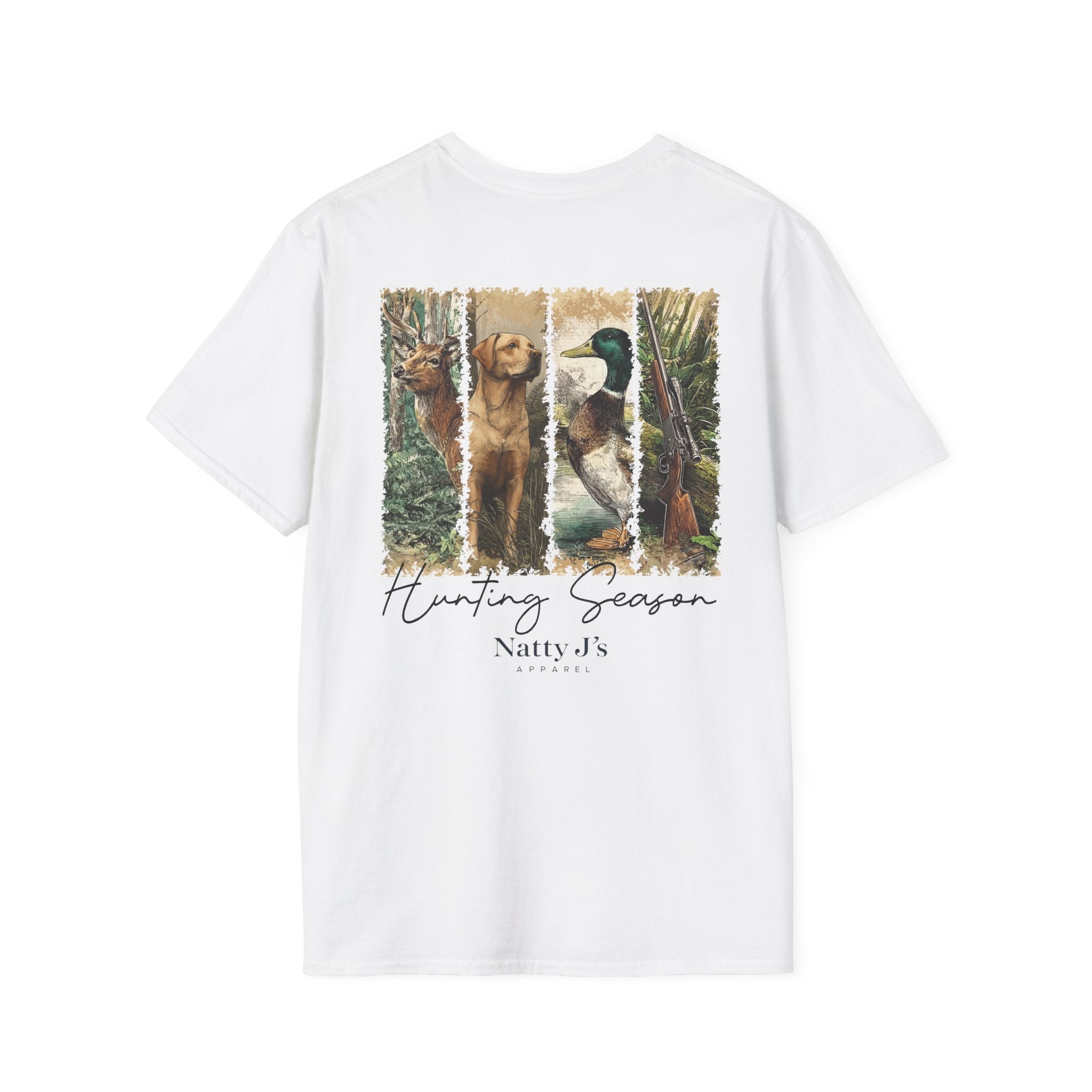 Natty J's Apparel Hunting Season Men's Graphic Tee