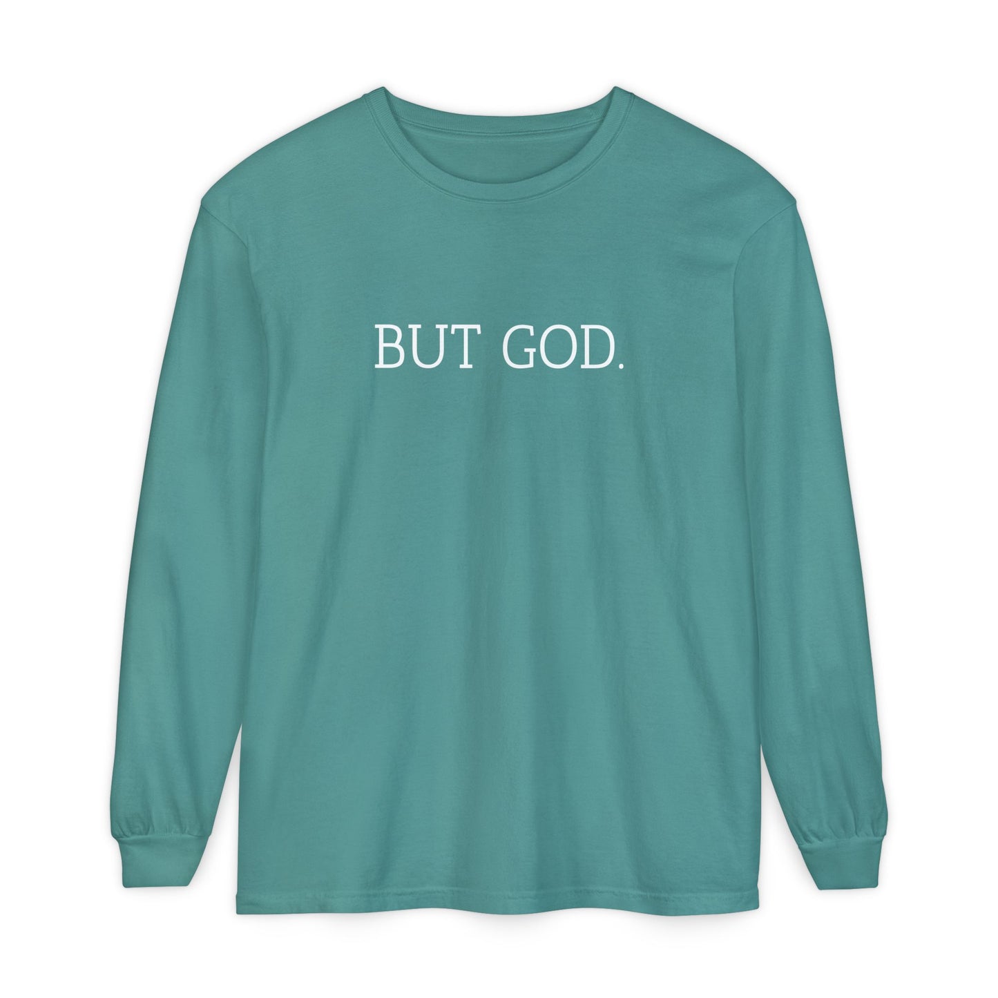 Garment-Dyed Long Sleeve Tee - Faith-Inspired Design, Comfortable Casual Wear, Perfect for Everyday & Gift Giving, Religious Apparel, [...]