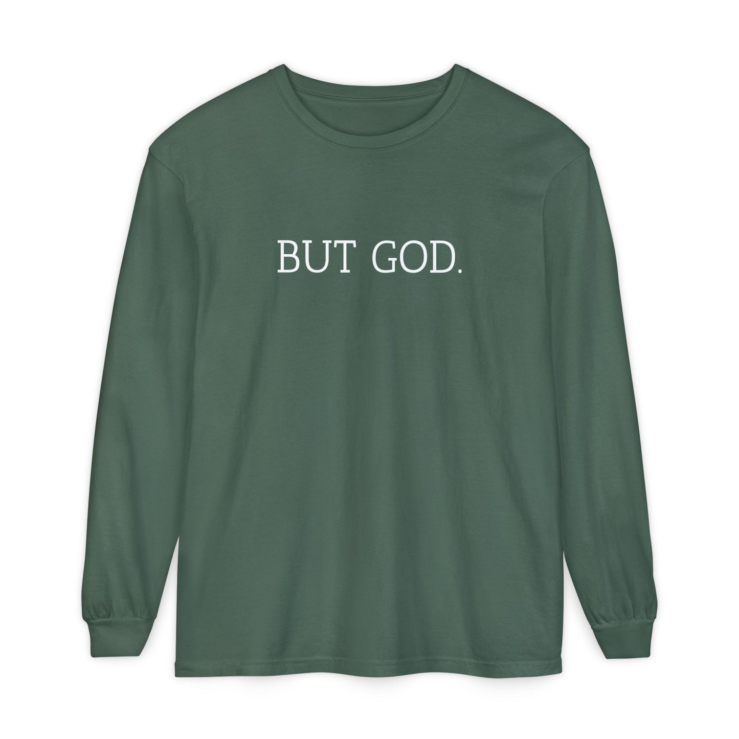Garment-Dyed Long Sleeve Tee - Faith-Inspired Design, Comfortable Casual Wear, Perfect for Everyday & Gift Giving, Religious Apparel, [...]