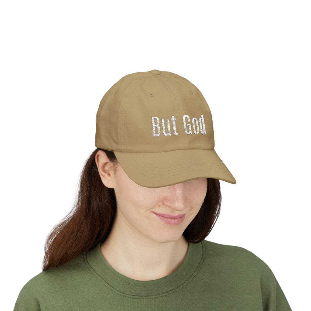 "But God" Embroidered Low Profile Baseball Cap - Casual Hat for Every Day