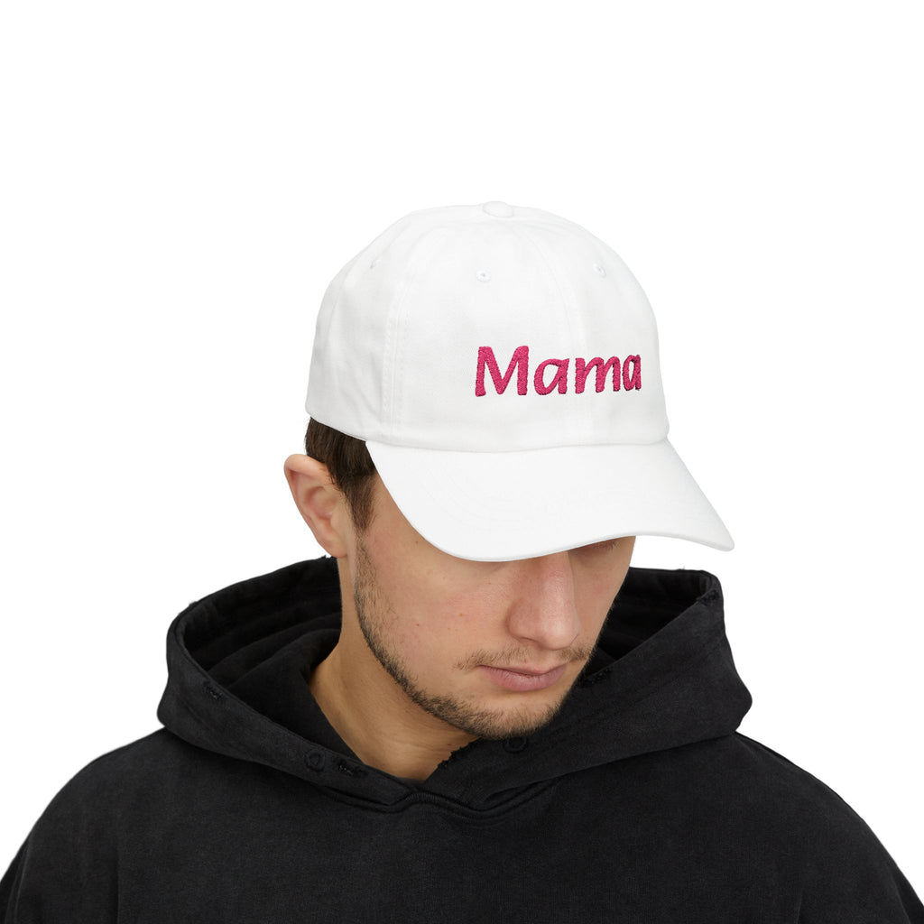 Stylish “Mama” Embroidered Classic Dad Cap | Perfect Gift for Fathers' Day, Casual Outing, Family Gatherings, Trendy Accessory, Unisex Hat