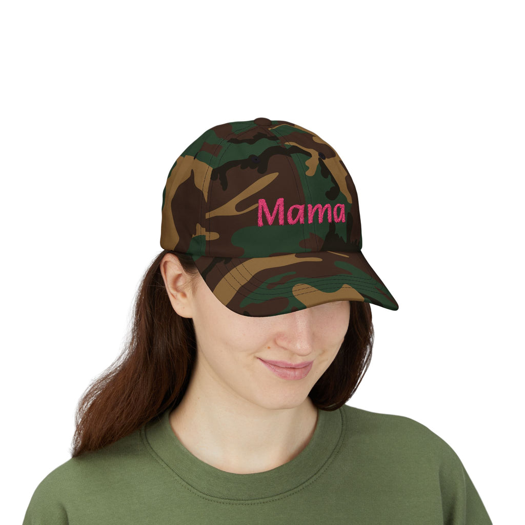 Stylish “Mama” Embroidered Classic Dad Cap | Perfect Gift for Fathers' Day, Casual Outing, Family Gatherings, Trendy Accessory, Unisex Hat
