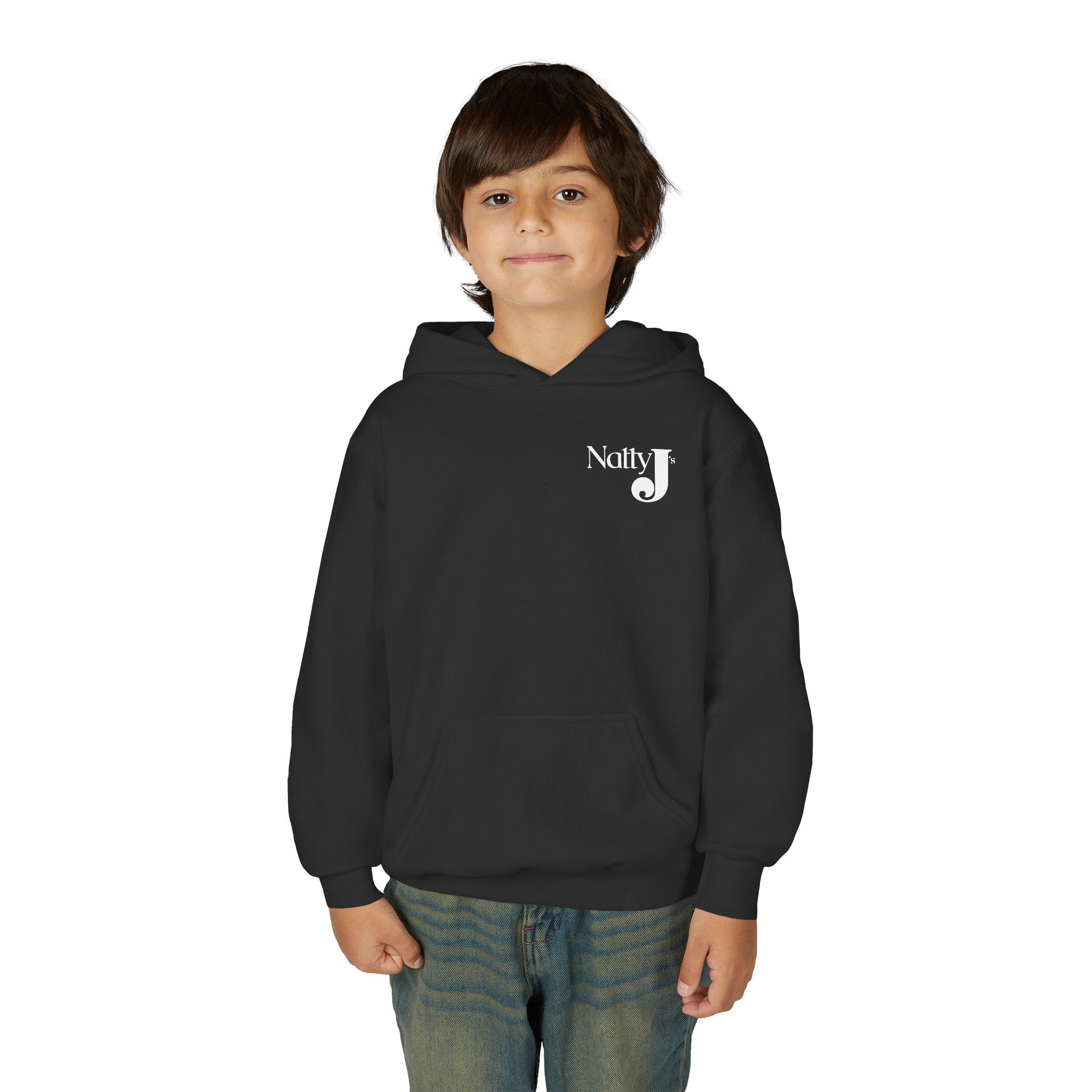 Youth Camo Keeps Me Hidden Hoodie – Deer Hunting Graphic Hoodie for Kids | Natty J’s Outdoor Apparel