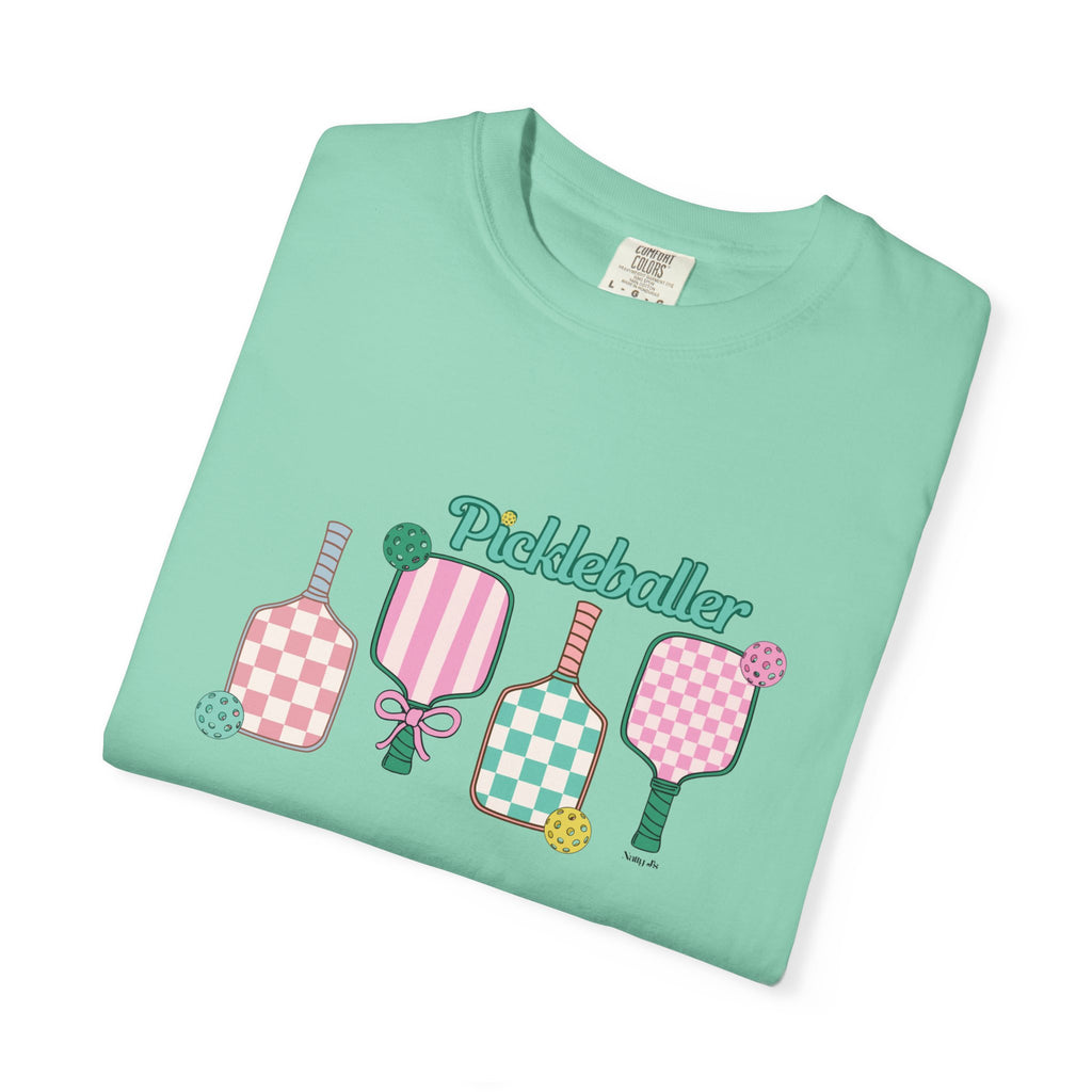 Outlined Pickleballer T-Shirt