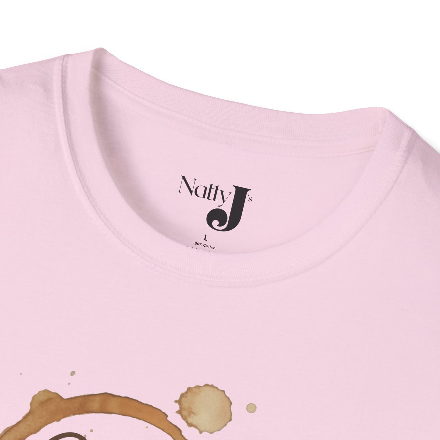 Coffee & Jesus Unisex Softstyle T-Shirt, Inspirational Tee, Christian Apparel, Coffee Lover Gift, Everyday Casual Wear