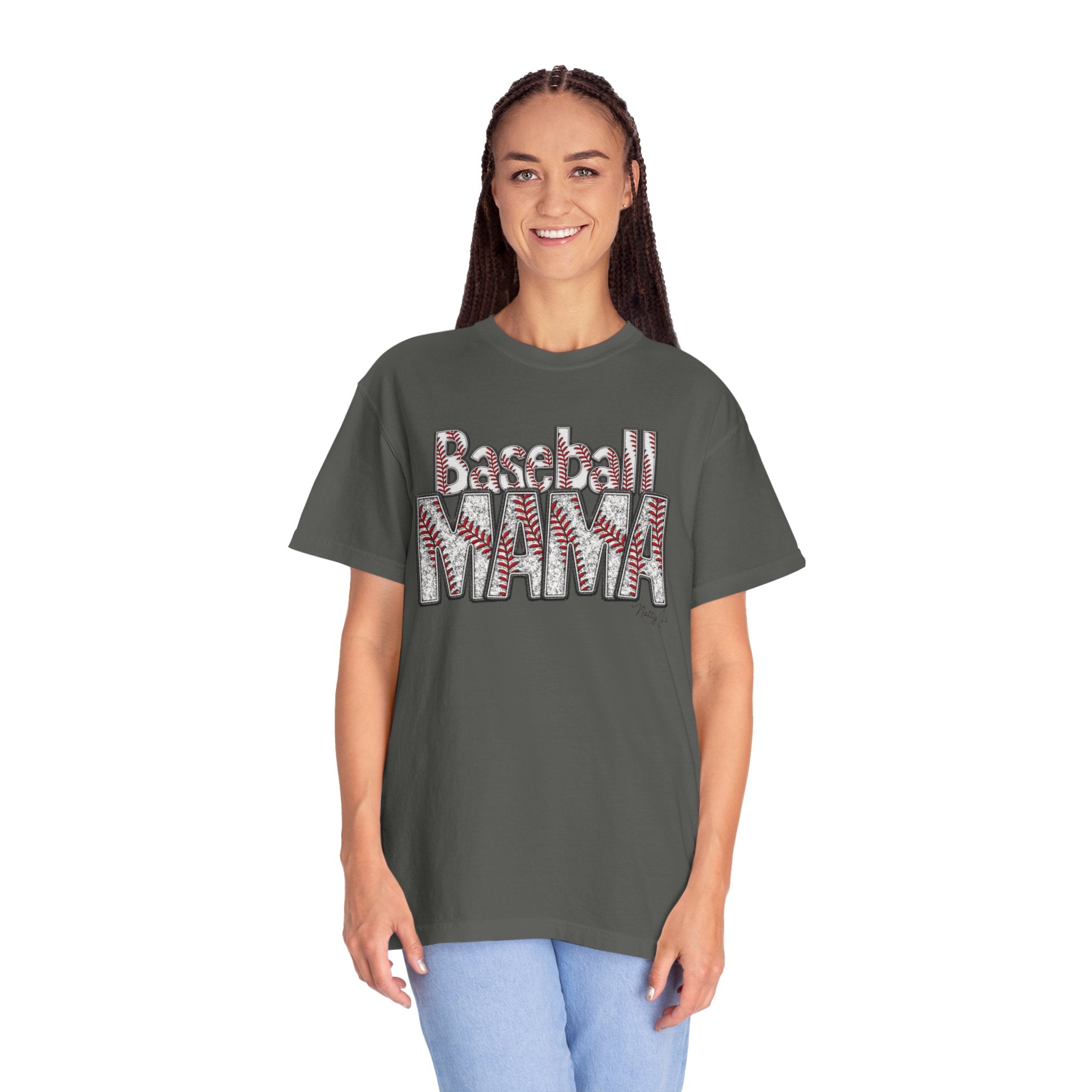 Baseball Mama Shirt for Women – Cute Baseball Mom Graphic Tee | Game Day Baseball Mom T-Shirt