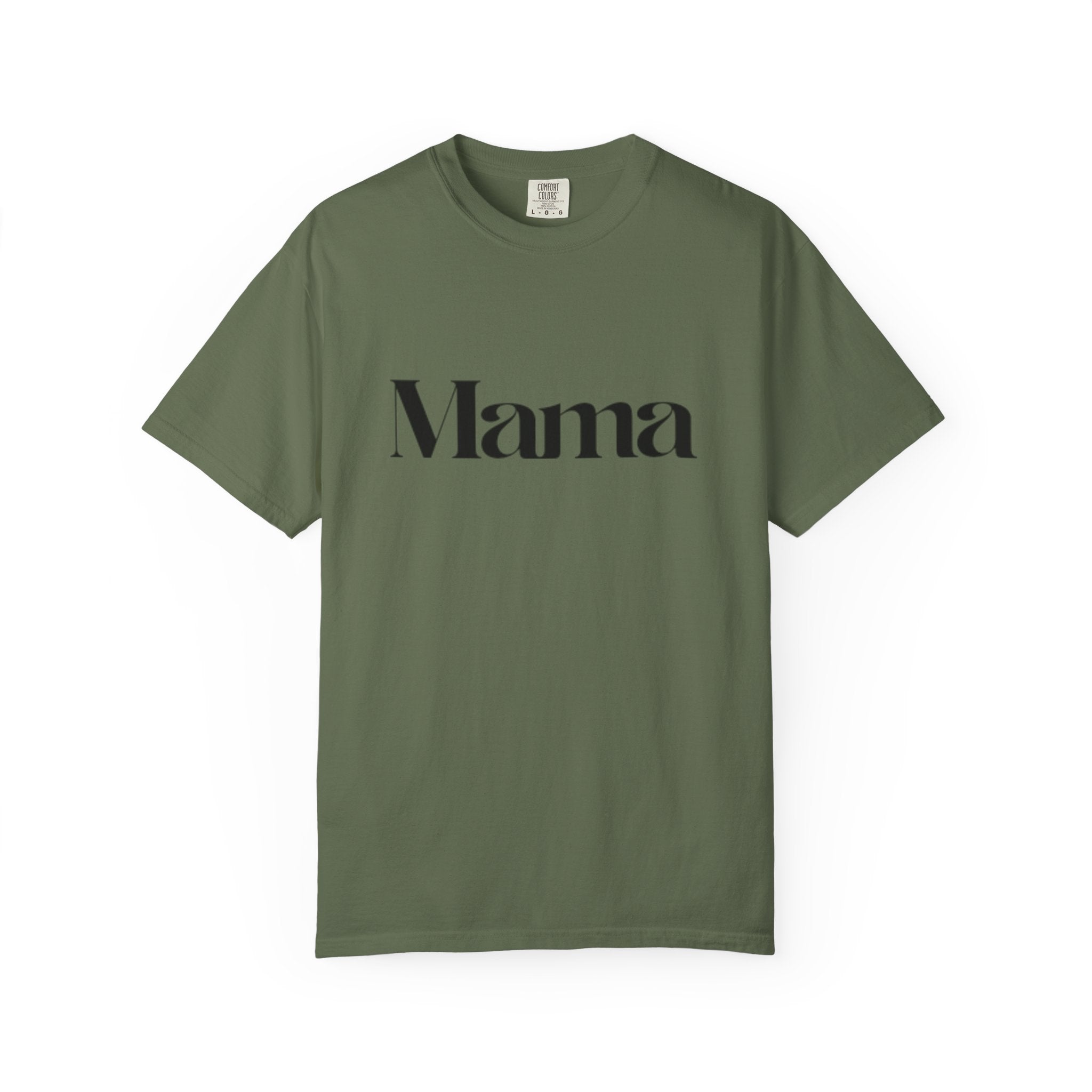 Mama Text Print Tee