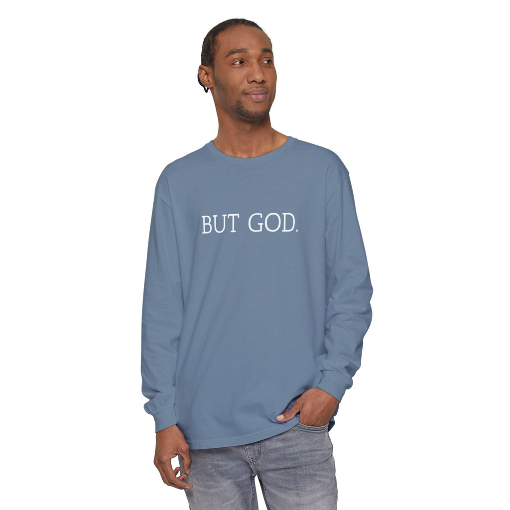 Garment-Dyed Long Sleeve Tee - Faith-Inspired Design, Comfortable Casual Wear, Perfect for Everyday & Gift Giving, Religious Apparel, [...]