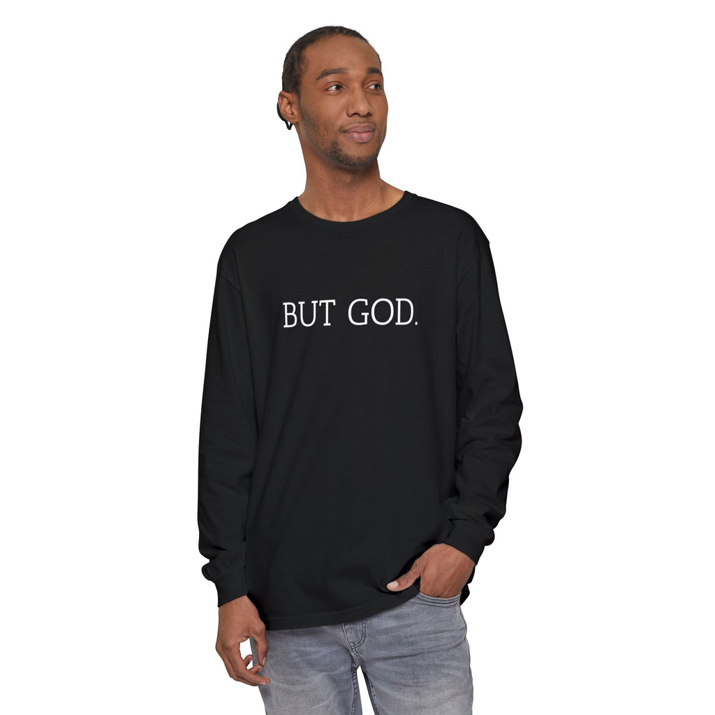 Garment-Dyed Long Sleeve Tee - Faith-Inspired Design, Comfortable Casual Wear, Perfect for Everyday & Gift Giving, Religious Apparel, [...]
