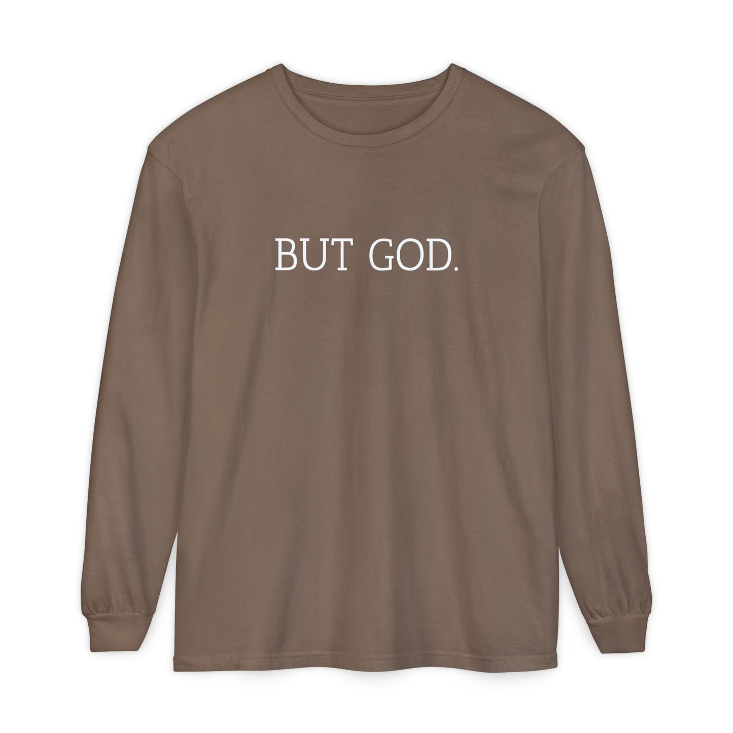 Garment-Dyed Long Sleeve Tee - Faith-Inspired Design, Comfortable Casual Wear, Perfect for Everyday & Gift Giving, Religious Apparel, [...]