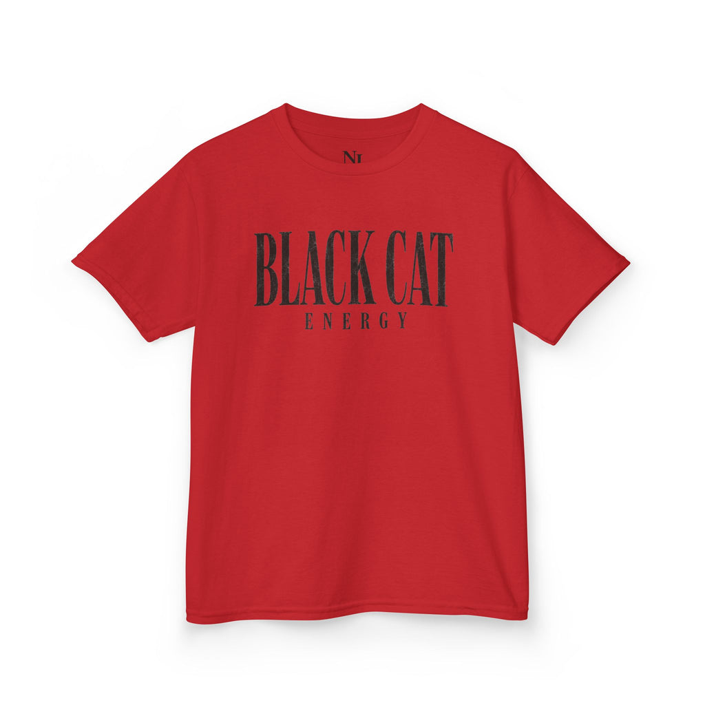 Black Cat Energy Kids T-Shirt