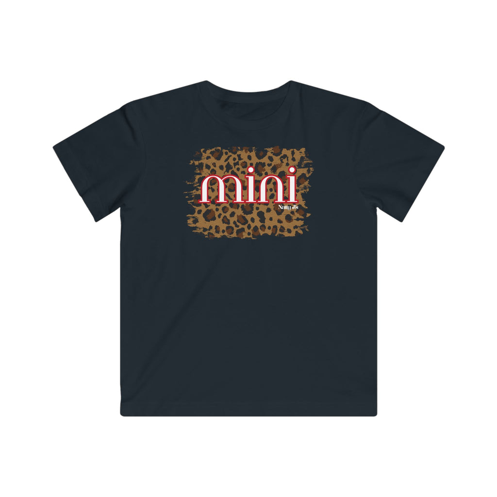 Mini Leopard Print T-Shirt – Matching Mama & Mini Kids Graphic Tee | Natty J’s Boutique Apparel