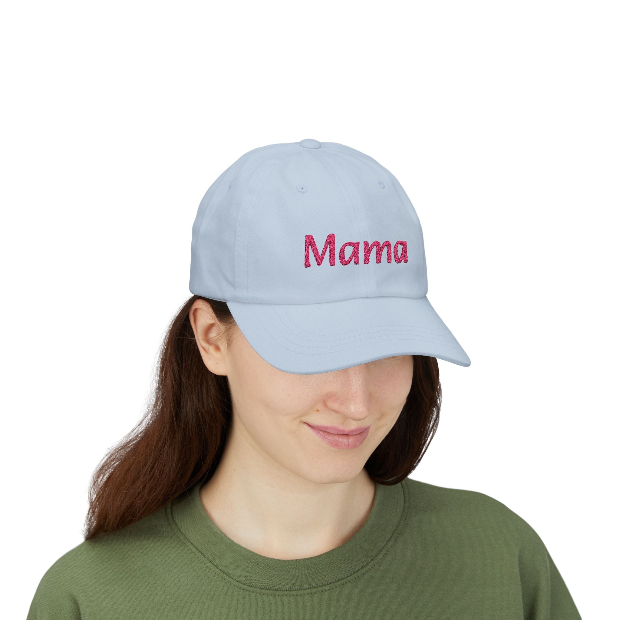 Stylish “Mama” Embroidered Classic Dad Cap | Perfect Gift for Fathers' Day, Casual Outing, Family Gatherings, Trendy Accessory, Unisex Hat