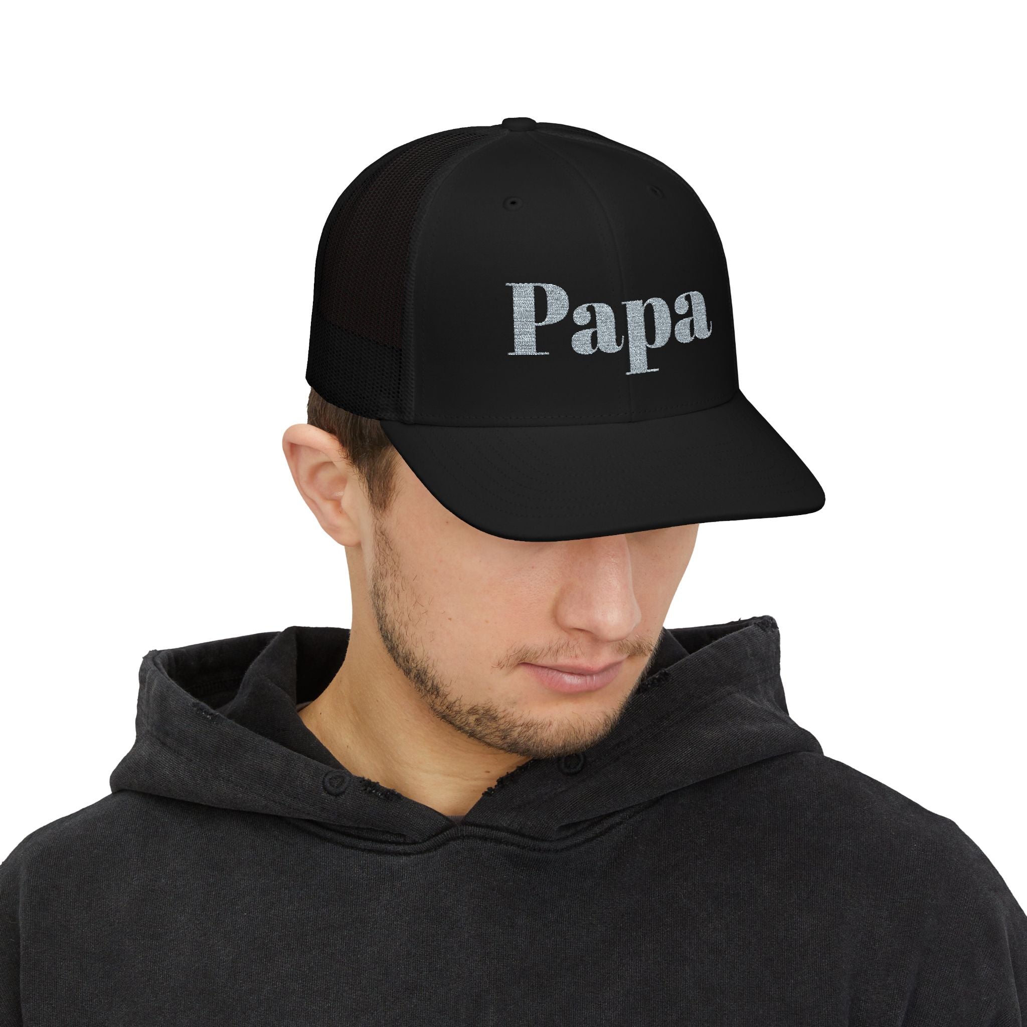 Papa Snapback Trucker Cap - Fun Gift for Dads, Father's Day Hat, Casual Accessories, Family Gatherings, Stylish Headwear