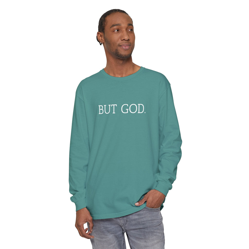 Garment-Dyed Long Sleeve Tee - Faith-Inspired Design, Comfortable Casual Wear, Perfect for Everyday & Gift Giving, Religious Apparel, [...]